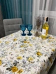 Скатертина водовідштовхуюча Жовта троянда 110 х 140 см - изображение 5