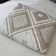 Муслиновый плед-покрывало Mallory Home 3-слойный двусторонний 200×230 см бежевый сердце - изображение 8