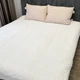 Плед покрывало Соты микрофибра 200x220 см белый - изображение 8
