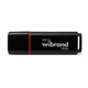 Флеш накопичувач USB 128Gb Wibrand Scarab, Black, USB 3.2 Gen 1 (WI3.2/SC128P11B) - изображение 1