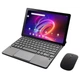 Клавиатура-подставка беспроводная Smart Keyboard + Мышка для Acer ICONIA Tab P11 Ukr+Eng Black - изображение 1