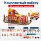 Магнитный конструктор детский Magnet Blocks "Пожарная станция" для мальчика 50 деталей (конструктор на магнитах) (HD172A) - изображение 4