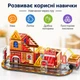 Магнитный конструктор детский Magnet Blocks "Пожарная станция" для мальчика 50 деталей (конструктор на магнитах) (HD172A) - изображение 6
