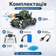 Детский игрушечный трюковой танк вездеход интерактивный на радио управлении с пультом и браслетом стреляет орбизами (CXL800-102B3) - изображение 4
