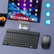 Комплект беспроводной клавиатура и мышь D 5370 с Bluetooth для планшета и ПК 250х150х4 мм Черный - изображение 2
