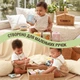 Розвивальний набір іграшок для немовлят Goodevas BabyBox 9-12 місяців - зображення 9