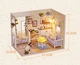Румбокс Щоденник кошеняти DIY House Roombox Kitten Diary Інтер'єрний конструктор 3013 + купол - изображение 4