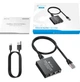 Спліттер Ethernet RJ45 1×3 eSynic ESY243 Gigabit 1000 Mbps розгалужувач LAN інтернет кабелю - зображення 5