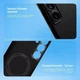 Чохол Ультратонкий 1.2мм Вуглепластиковий з Карбоновим Покриттям Carbon Slim with MagSafe Samsung Galaxy S25 Plus black - зображення 8