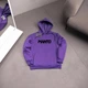 Жіноче худі GYM фіолетове M ADS-80 - зображення 4