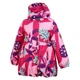 Пальто детское Huppa SOFIA 18240010 фуксия с принтом 01963 104 (4741468880785) Huppa 4741468880785 1069040 - изображение 1