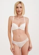 Бюстгальтер мереживний з формованою чашкою Giulia Sherry 1111/31 80B White-cream pink - зображення 3