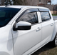 Ветровики на окна (4 шт, Sunplex Sport) для Isuzu D-Max 2019-2024 гг - изображение 4