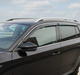 Ветровики на окна с хромом (4 шт, Niken) для Skoda Kamiq 2019- гг - изображение 2