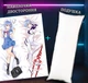 Дакимакура 180х60 см Рей Аянами Ева Евангелион Neon Genesis Evangelion Подушка с наволочкой двухсторонняя (0161253) - изображение 2