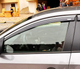 Вітровики на вікна з хромом (4 шт, Niken) для Renault Fluence 2009-2016 рр - зображення 6