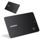 Трекер для вещей UGREEN FineTrack Slim Duo CM915 толщина 1,7 мм Apple Find My или Google Find Hub автономность до 5 лет IP68 Bluetooth 5.4 карточный формат черный (75644) - изображение 1