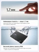 Трекер для вещей UGREEN FineTrack Slim Duo CM915 толщина 1,7 мм Apple Find My или Google Find Hub автономность до 5 лет IP68 Bluetooth 5.4 карточный формат черный (75644) - изображение 4