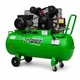 Масляный компрессор Helper HP-1094 2500 Вт 10 бар 100 л двухцилиндровый поршневой пневмокомпрессор для СТО воздушный ременной компрессор масляного типа V-образный для пневмоинструмента - изображение 2