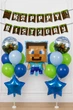 Набор воздушных шаров 18 шт для оформления Дня рождения в стиле Minecraft - изображение 2