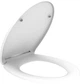 Сидіння - кришка для унітазу Fabrika LEATHER LINE OVAL soft close поліпропілен (FK-P4044) - изображение 5