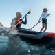 Надувной Туристический Каяк ITIWIT Strenfit X500 Dropstitch 3,8 х 0,64 м Серый - изображение 8