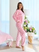 Домашній одяг ISSA PLUS 15881 XXL рожевий - изображение 2