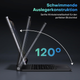 Чехол-клавиатура OMOTON Magic Keyboard для iPad Pro 11 M4 (2024) беспроводная с подсветкой и трекпадом Black - изображение 9