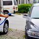 Шланг для полива 7,5 м, растягивающийся, с распылителем V-HOSE PRO, Синий - изображение 2