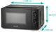 Микроволновая печь GORENJE MO20CE1B5 - изображение 6