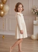 Сукня з довгим рукавом Mevis молочна 070944 Happy Baby розмір 98 - изображение 2