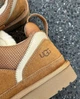Жіночі уггі кросівки Зимові Замшеві Коричневі UGG Lowmel Sneaker Chestnut (37, коричневі) - изображение 11