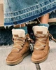 Жіночі уггі кросівки Зимові Замшеві Коричневі UGG Lowmel Sneaker Chestnut (37, коричневі) - изображение 15