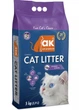 Бентонитовый наполнитель для котов AKCAT COMPACT CAT LITTER (Запах Лаванды) 10 (кг) - изображение 1