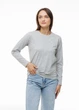 Лонгслив женский Наталюкс 2XL серый (4123582045061) - изображение 2