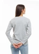 Лонгслив женский Наталюкс 2XL серый (4123582045061) - изображение 5