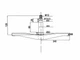 Хрестовина Whicepart для пральної машини Hansa 8033708 D20/25/30 мм L128 мм - зображення 4