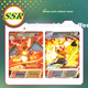 Картка QiJi Pokemon Pikachu Classic Version, кишенькові картки монстрів, дитяча іграшка подарунок - зображення 3