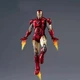 Фигурка Железного Человека Marvel, юбилейная светящаяся версия к 10-летию, модель Железного Человека MK6, украшение, подарок на день рождения для мальчиков. - зображення 6