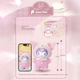 Игрушка Sanrio Kuromi плюшевая с персиком, 14см, подарочная - изображение 8