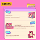 Фігурка 52TOYS «Полуничний ведмідь IT'S ME» колекційна, набір 8 шт, подарункова - зображення 11