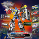 Іграшка-трансформер MinitegongduiX Super Battle Robot King, сезон 7 - зображення 2