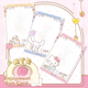 Набор веселых фотокарточек Kayou Sanrio Family Card Fun Photo Pack Mengmeng Collection Card, теплые зимние открытки Qingsnow Sanrio Merchandise Cards, новогодний подарок. - изображение 2