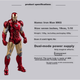 Фігурка Marvel Залізна людина MK6 рухома - зображення 4