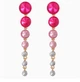 Жіночі сережки "Анета" 8.2 см jewelry рожеві - зображення 3