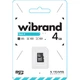 Карта пам'яті micro 4Gb Class4 Wibrand - зображення 2