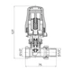 Кран Thermo Alliance Standart RTL прямой 1/2"ВН TAS01615 - изображение 2