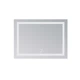 Зеркало Lidz Kubis (KU1) 700х500 с LED-подсветкой Touch, с антизапотеванием, с диммером, рег. яркости LD78LF90448485 - изображение 3