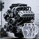 Кухоль «Двигун V8» кухоль у формі двигуна SN об'єм 150 мл 04767 - зображення 3