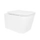 Унитаз подвесной Qtap Crow Ultra Quiet безободковый с сиденьем Soft-close QT05335170W - изображение 1